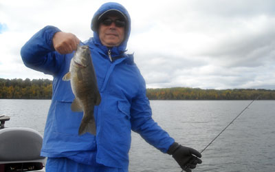 <p>One of Andy's smallmouth bass from up north at Trout Lake, Minnesota</p>