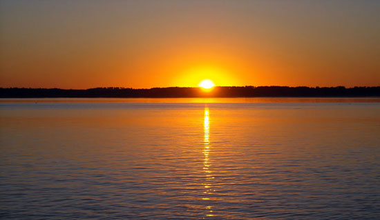 Another beautiful sunset on Lake Palestine